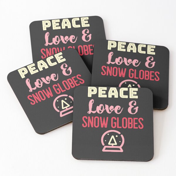 Item preview, Peace Love & Snow Globes designed and sold by EricJP.