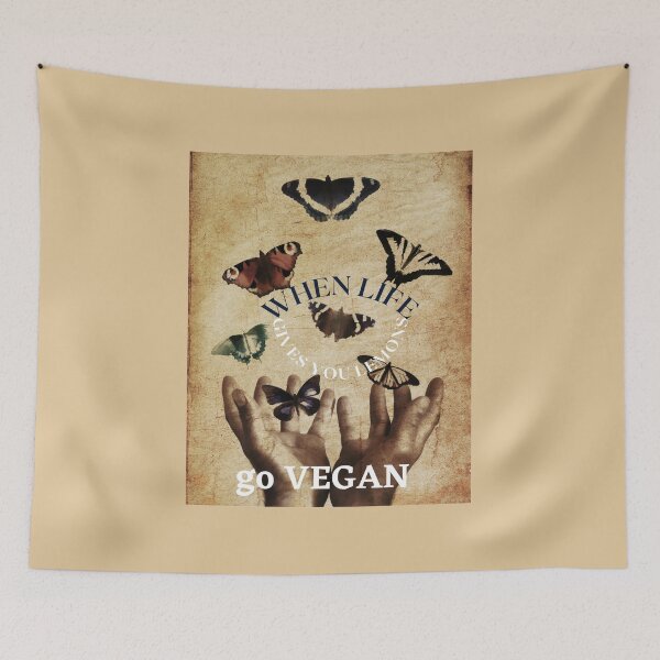 Item preview, Lemons for Vegans, When life gives you lemons, Butterflies too designed and sold by ZenArt-Fern.