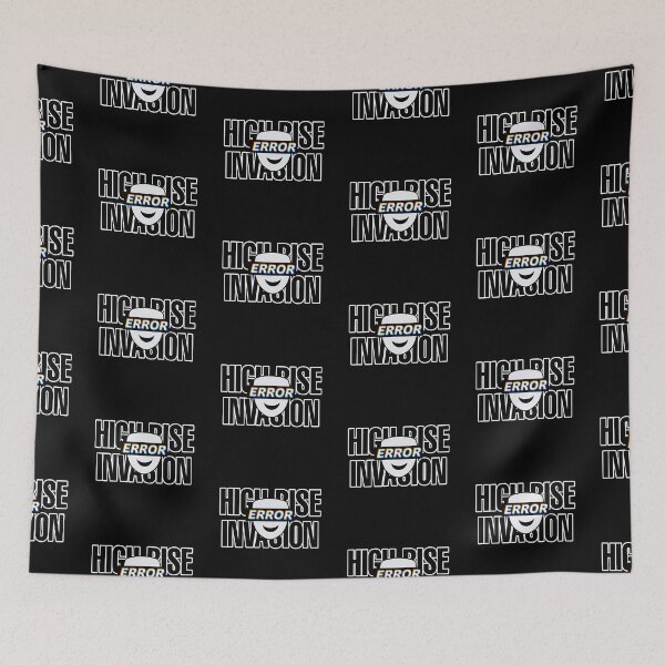 Item preview, High Rise Invasion Mask Sticker designed and sold by jess1403x.