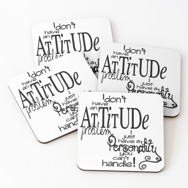 Item preview, I Dont Have an Attitude Problem designed and sold by KristoBones.
