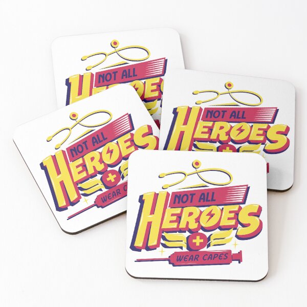 Item preview, Not All Heroes Wear Capes designed and sold by fahadabu.