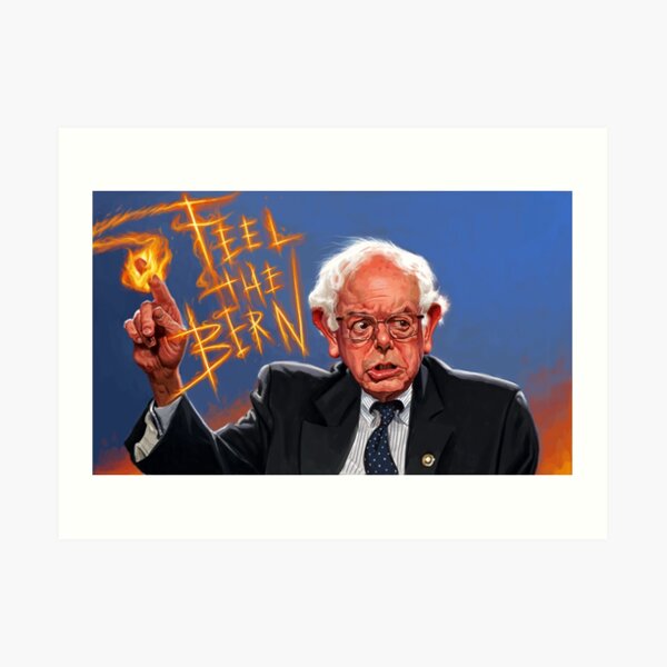 Feel the Bern Art Print