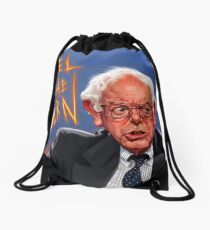 Feel the Bern Drawstring Bag