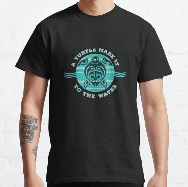 Wow-A-Turtle-Made-It-To-The-Water-Alliance Classic T-Shirt