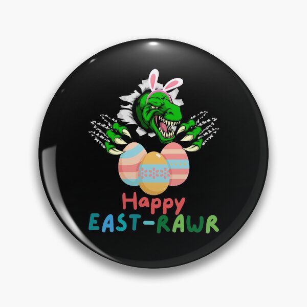 Item preview, Happy East-Rawr Funny Easter Bunny T-rex Mash Up designed and sold by ecdato.
