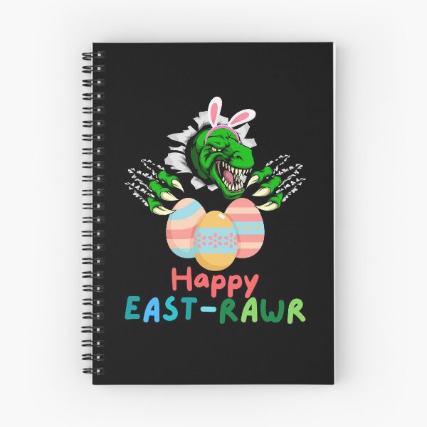 Item preview, Happy East-Rawr Funny Easter Bunny T-rex Mash Up designed and sold by ecdato.