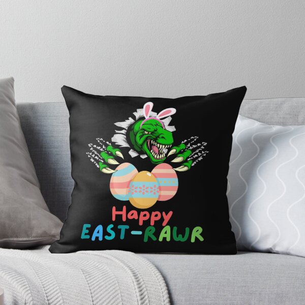 Item preview, Happy East-Rawr Funny Easter Bunny T-rex Mash Up designed and sold by ecdato.