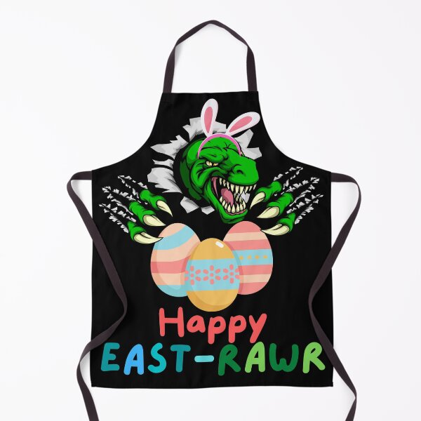 Item preview, Happy East-Rawr Funny Easter Bunny T-rex Mash Up designed and sold by ecdato.