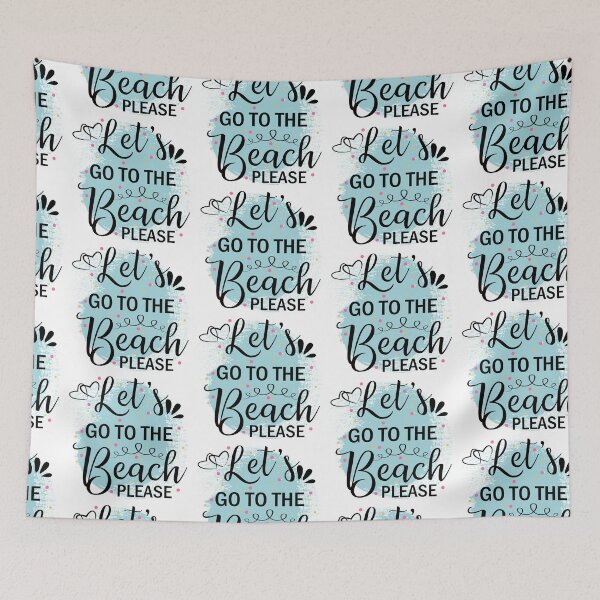 Item preview, Let's Go To the Beach- Summer Beach Season designed and sold by younghopes.