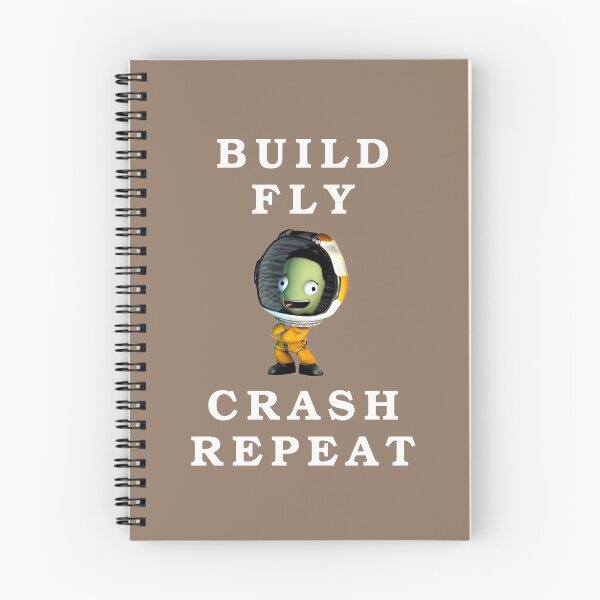 Item preview, Repetición del accidente de la mosca de la construcción, Kerbal Space Program, Kerbals, El accidente de la mosca de la construcción designed and sold by Mekoooo.
