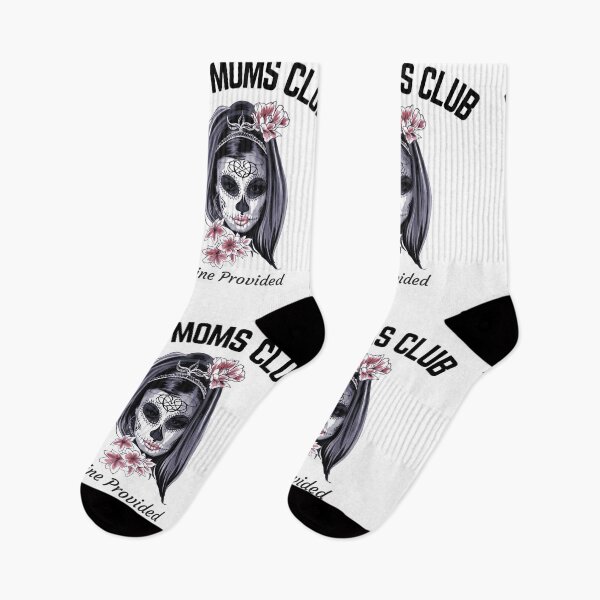 Item preview, Bad Moms Club Wine Provided Skull  designed and sold by Sujitra  Romyen.