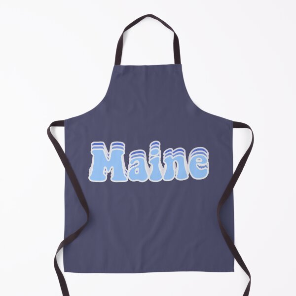 Item preview, Retro Maine - Blue designed and sold by PlumAdorable.