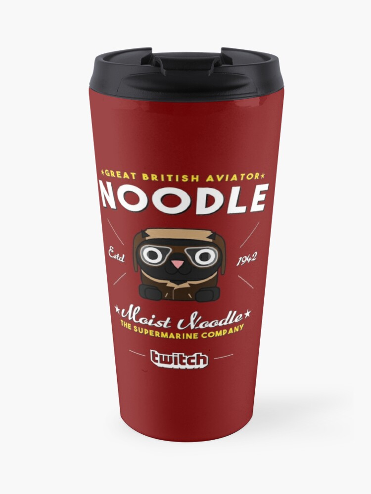 Moist Noodle Official Aviator Clean Look Travel Mug By Moistnoodle Redbubble