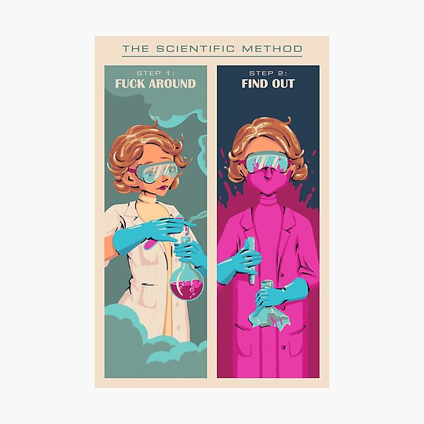Item preview, The Scientific Method designed and sold by toomanyteeth.
