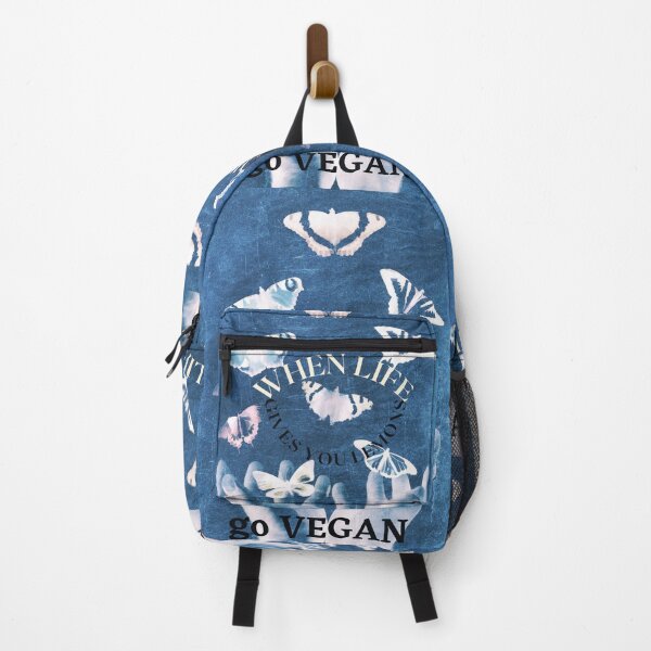 Item preview, Life, Lemons for Vegans, When life gives you lemons, blue Butterflies  designed and sold by ZenArt-Fern.