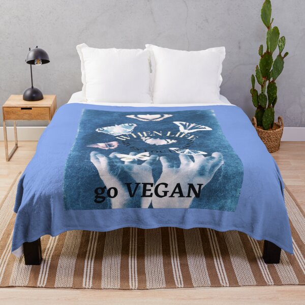 Item preview, Life, Lemons for Vegans, When life gives you lemons, blue Butterflies designed and sold by ZenArt-Fern.