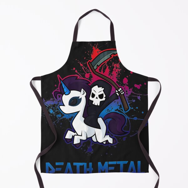 Item preview, Death Metal Grim Reaper Unicorn Rider Cool Music designed and sold by Mastainich09.