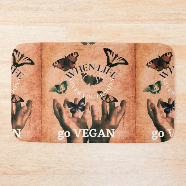 Item preview, Life, Lemons for Vegans, When life gives you lemons, pink Butterflies  designed and sold by ZenArt-Fern.