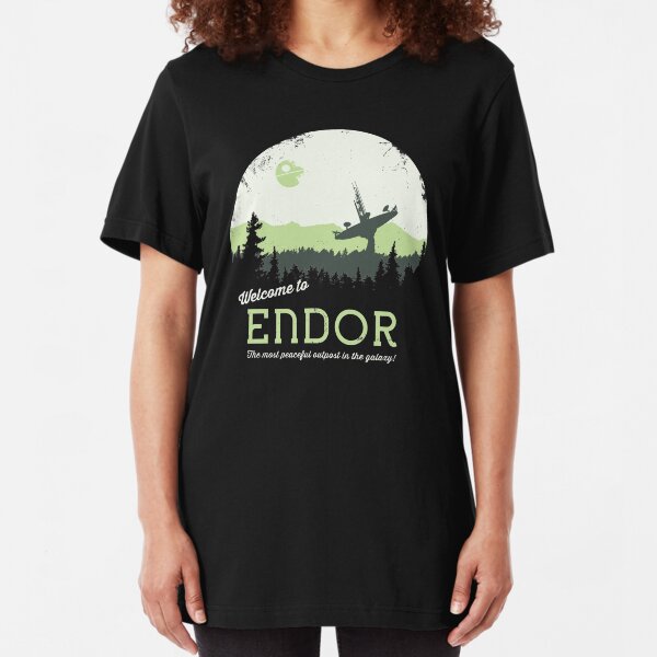 Welcome To Endor Slim Fit T-Shirt