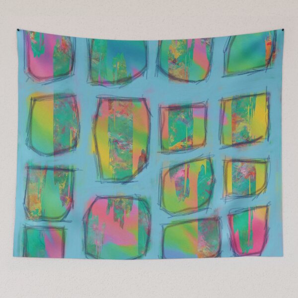Item preview, AP202-3 Colorful abstract designed and sold by DuckyRubin.