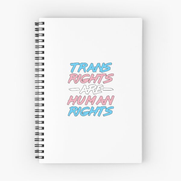 Item preview, TRANS RIGHTS ARE HUMAN RIGHTS designed and sold by Nom de Plume.