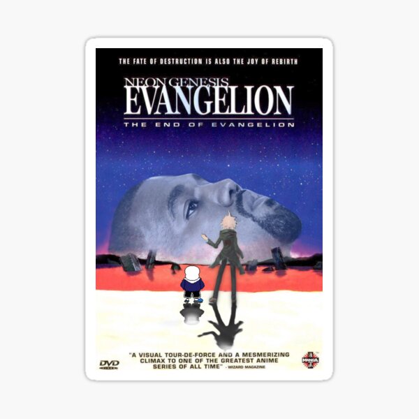 End of Evangelion Meme  Sticker