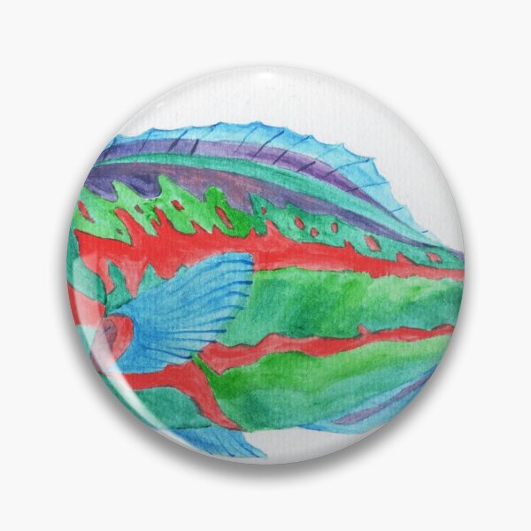 Item preview, The Rainbow Wrasse designed and sold by MyraHayesArt.