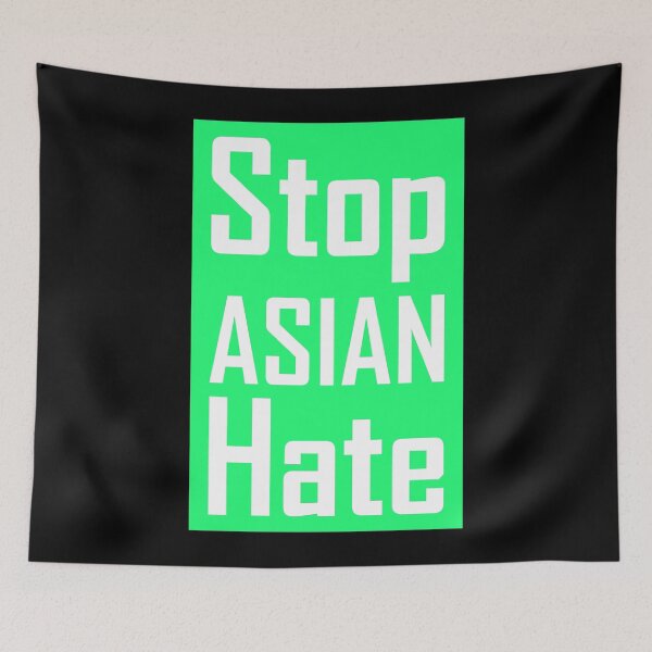 Item preview, Stop Asian Hate | #stopasianhate | Turquoise designed and sold by Qestar.