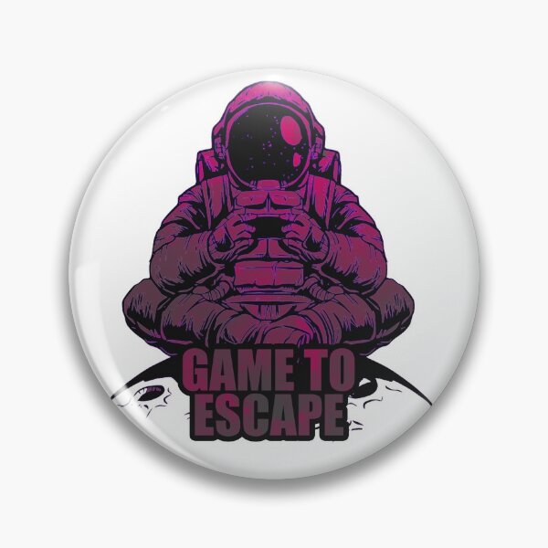 Item preview, GAME TO ESCAPE - Astronaut Gamer designed and sold by sketchworks.