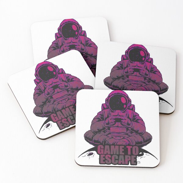 Item preview, GAME TO ESCAPE - Astronaut Gamer designed and sold by sketchworks.