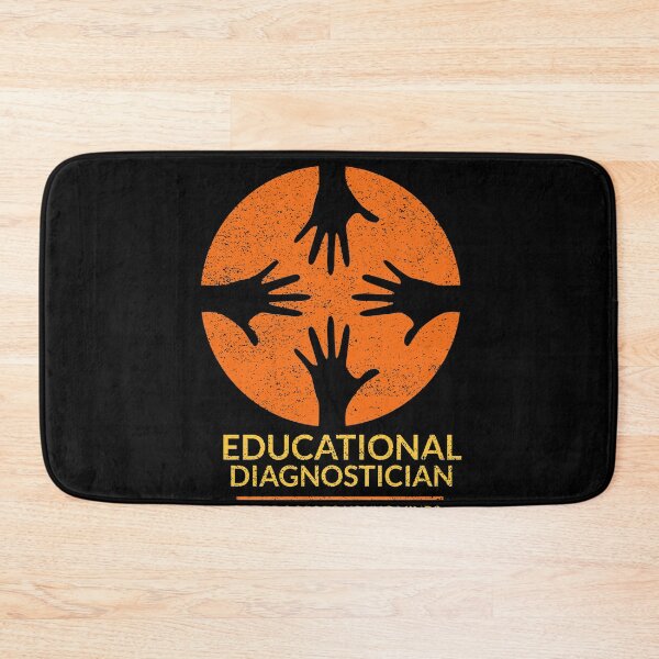 Item preview, Educational Diagnostician. Opening Doors to Young Minds yellow writing designed and sold by GmolahUnlimited.