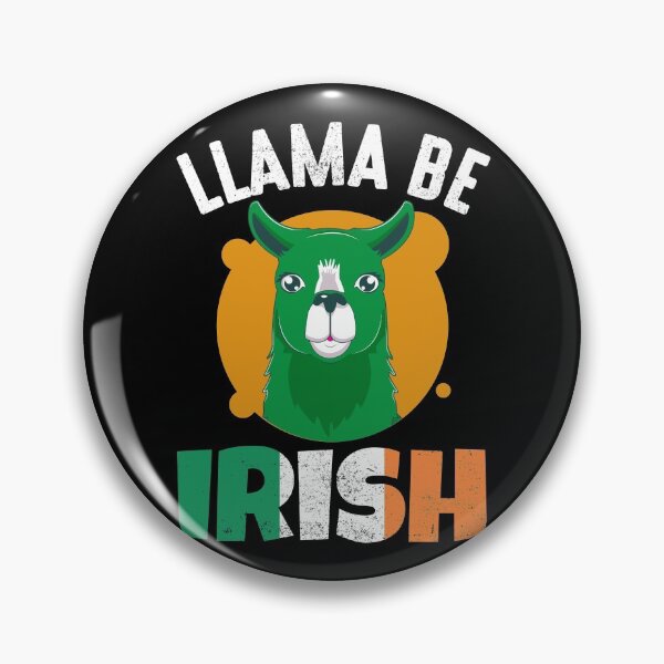 Item preview, LLAMA BE IRISH - St. Patrick's Day designed and sold by K-icon.
