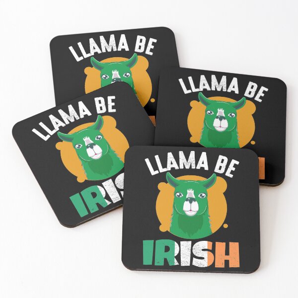 Item preview, LLAMA BE IRISH - St. Patrick's Day designed and sold by K-icon.