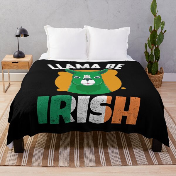 Item preview, LLAMA BE IRISH - St. Patrick's Day designed and sold by K-icon.