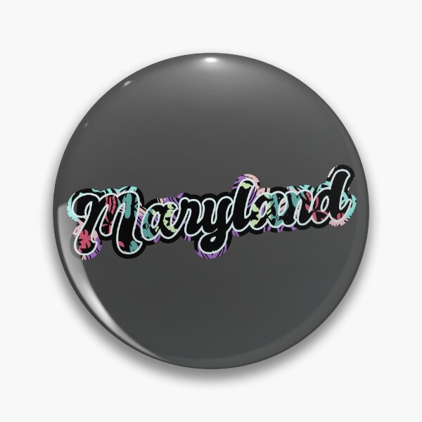 Item preview, Maryland - Colorful Black designed and sold by Chubuter.