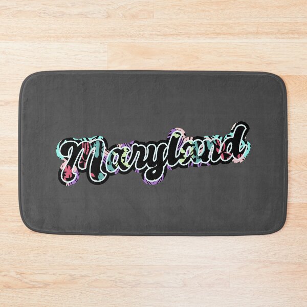 Item preview, Maryland - Colorful Black designed and sold by Chubuter.