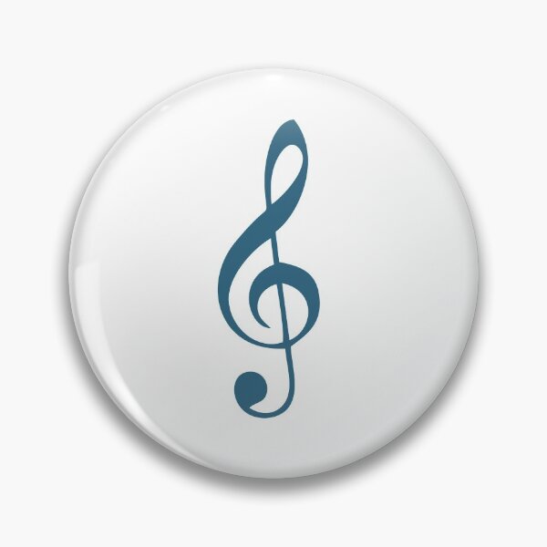 Item preview, Musical Note G Clef - Teal designed and sold by flying-flamingo.
