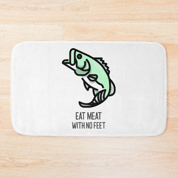 Item preview, Eat Meat With No Feet designed and sold by MikesPoD.