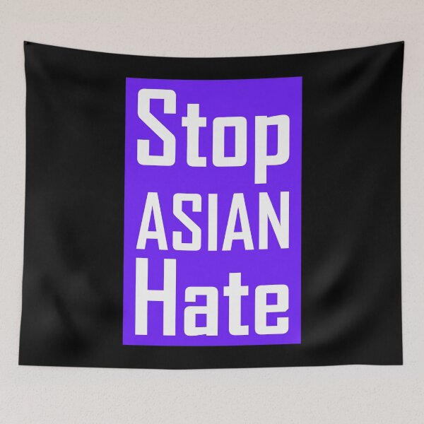 Item preview, Stop Asian Hate | #stopasianhate | Purple designed and sold by Qestar.