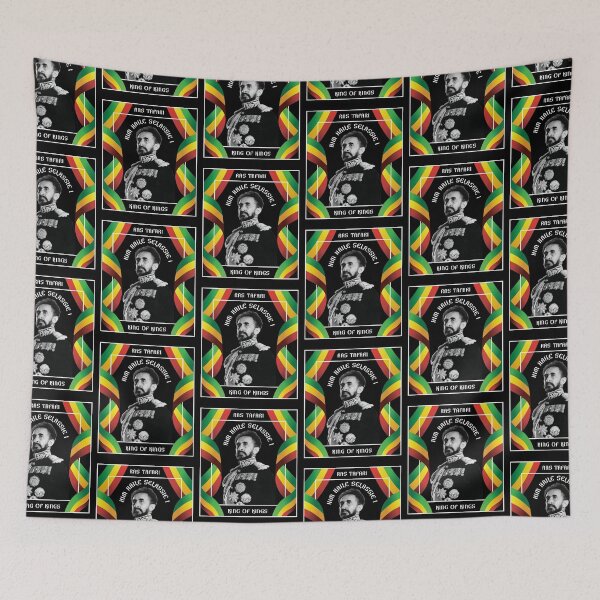Item preview, HIM Haile Selassie I Portrait designed and sold by RastaMerch.