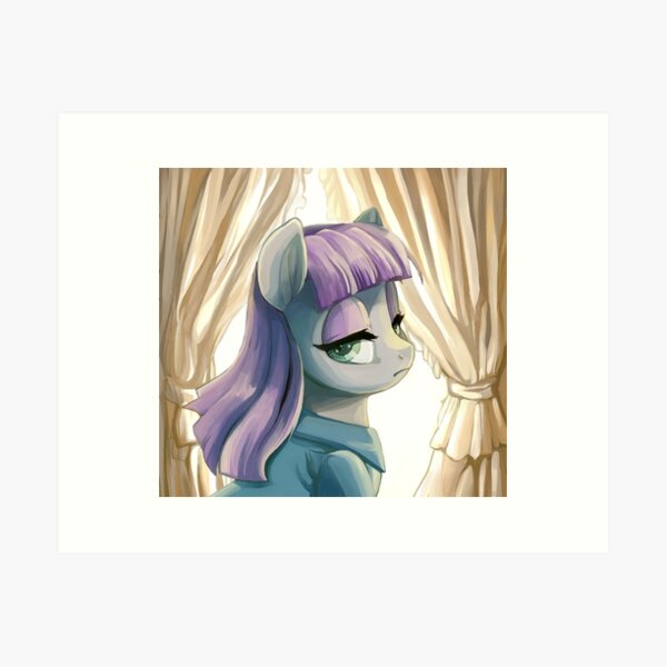 Maud Pie portrait Art Print