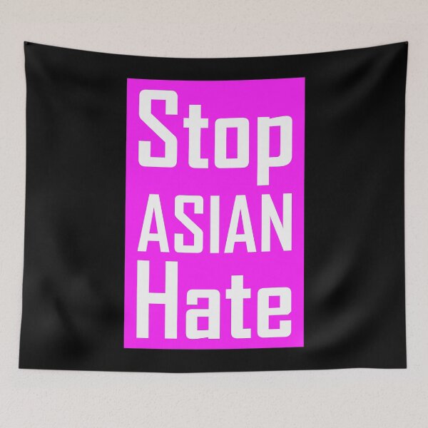 Item preview, Stop Asian Hate | #stopasianhate | Magenta designed and sold by Qestar.