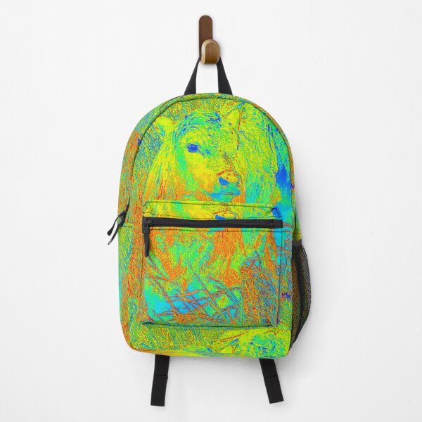 Item preview, COW ART, COLOURFUL CALF IN THE GRASS designed and sold by Opalbluerose.