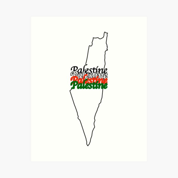 Palestine Flag Art Prints for Sale