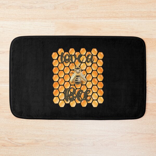 Item preview, Love a Bee! (On Black) designed and sold by PawsitiveMum.