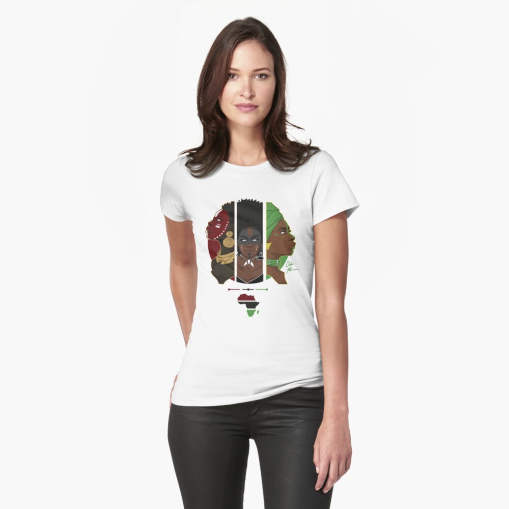 Item preview, Fitted T-Shirt designed and sold by octavianjohnson.
