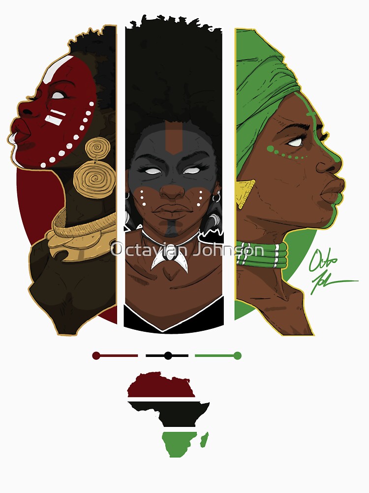 Thumbnail 7 of 7, Essential T-Shirt, RBG - The Blood, The People, The Life designed and sold by octavianjohnson.