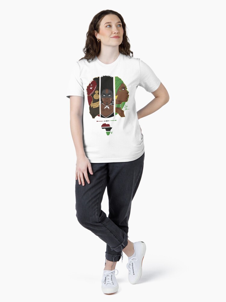 Thumbnail 4 of 7, Essential T-Shirt, RBG - The Blood, The People, The Life designed and sold by octavianjohnson.