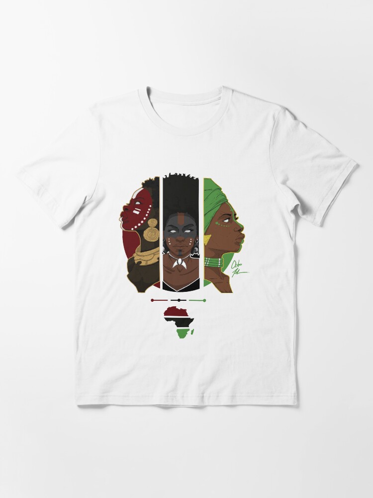 Thumbnail 3 of 7, Essential T-Shirt, RBG - The Blood, The People, The Life designed and sold by octavianjohnson.