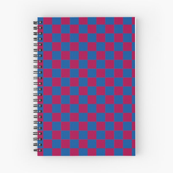 Item preview, Patrón de tablero de ajedrez azul y rojo designed and sold by funnyasma.